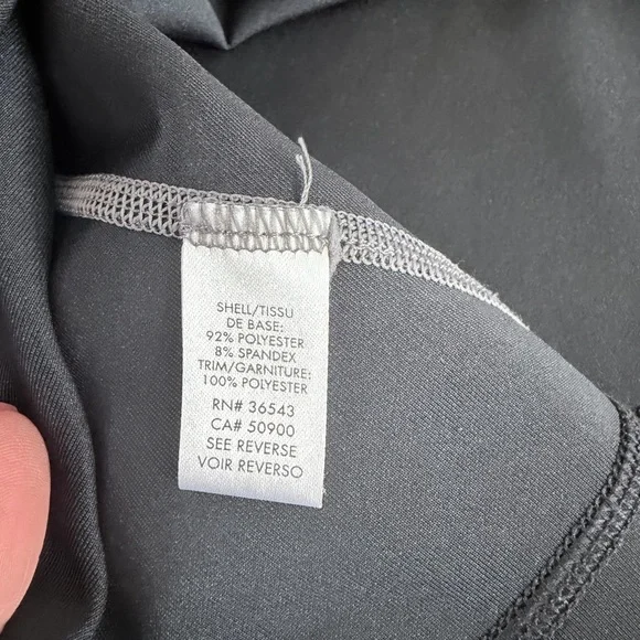 Calvin Klein Men's Black Performance Quarter Zip Pullover - Picture 5 of 5